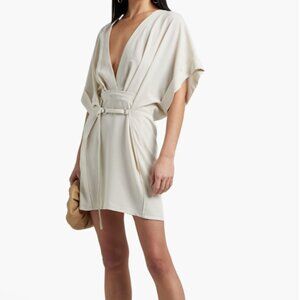 The IRO Danube belted pleated mini dress NWT